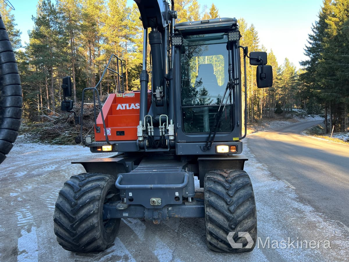 Гусеничний екскаватор Hjulgrävare Atlas 160 W med grävsystem: фото 39