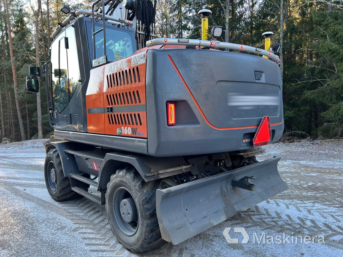Гусеничний екскаватор Hjulgrävare Atlas 160 W med grävsystem: фото 44