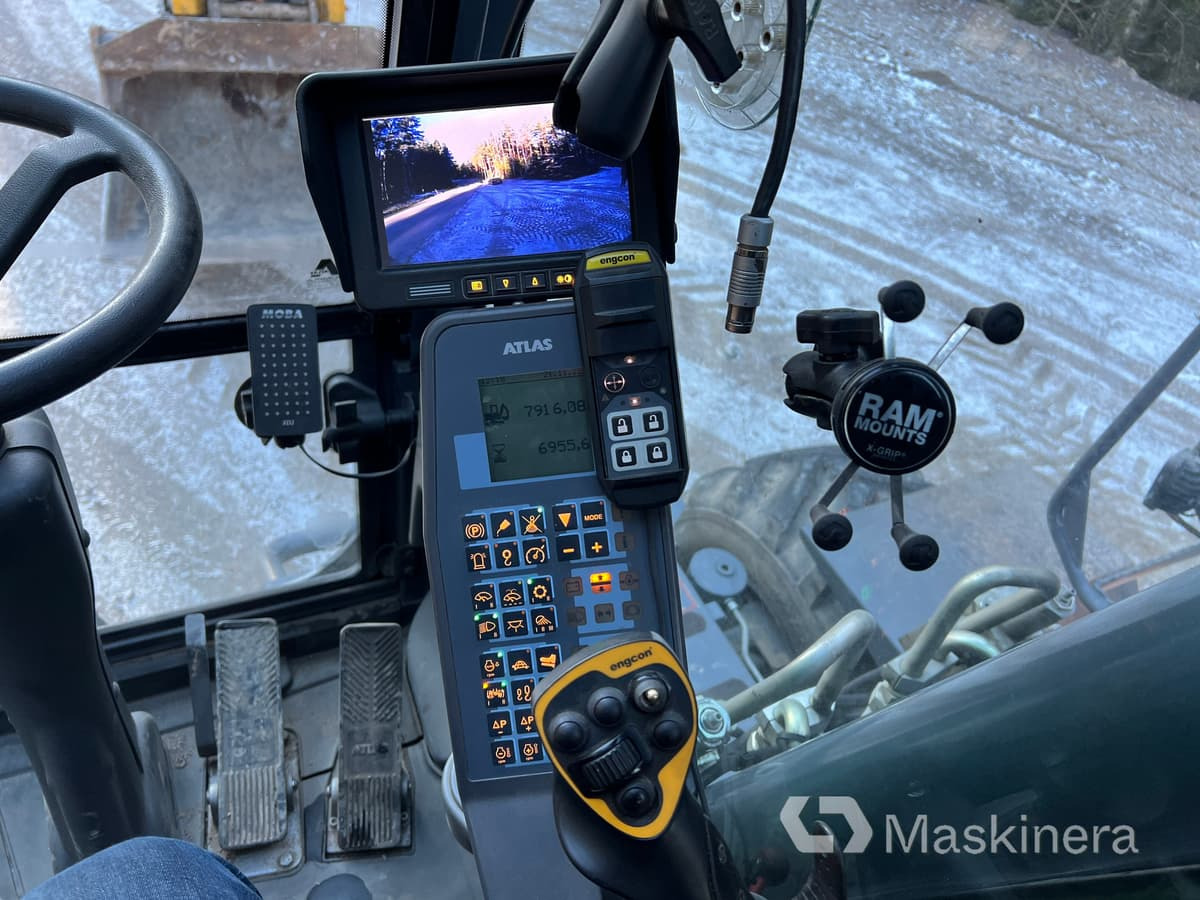 Гусеничний екскаватор Hjulgrävare Atlas 160 W med grävsystem: фото 21