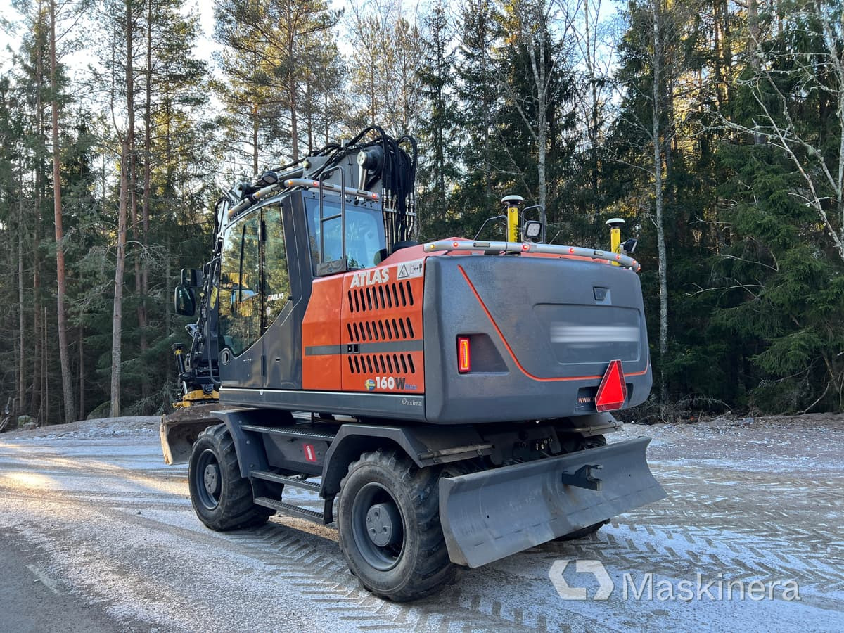 Гусеничний екскаватор Hjulgrävare Atlas 160 W med grävsystem: фото 7