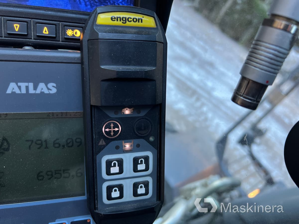 Гусеничний екскаватор Hjulgrävare Atlas 160 W med grävsystem: фото 29