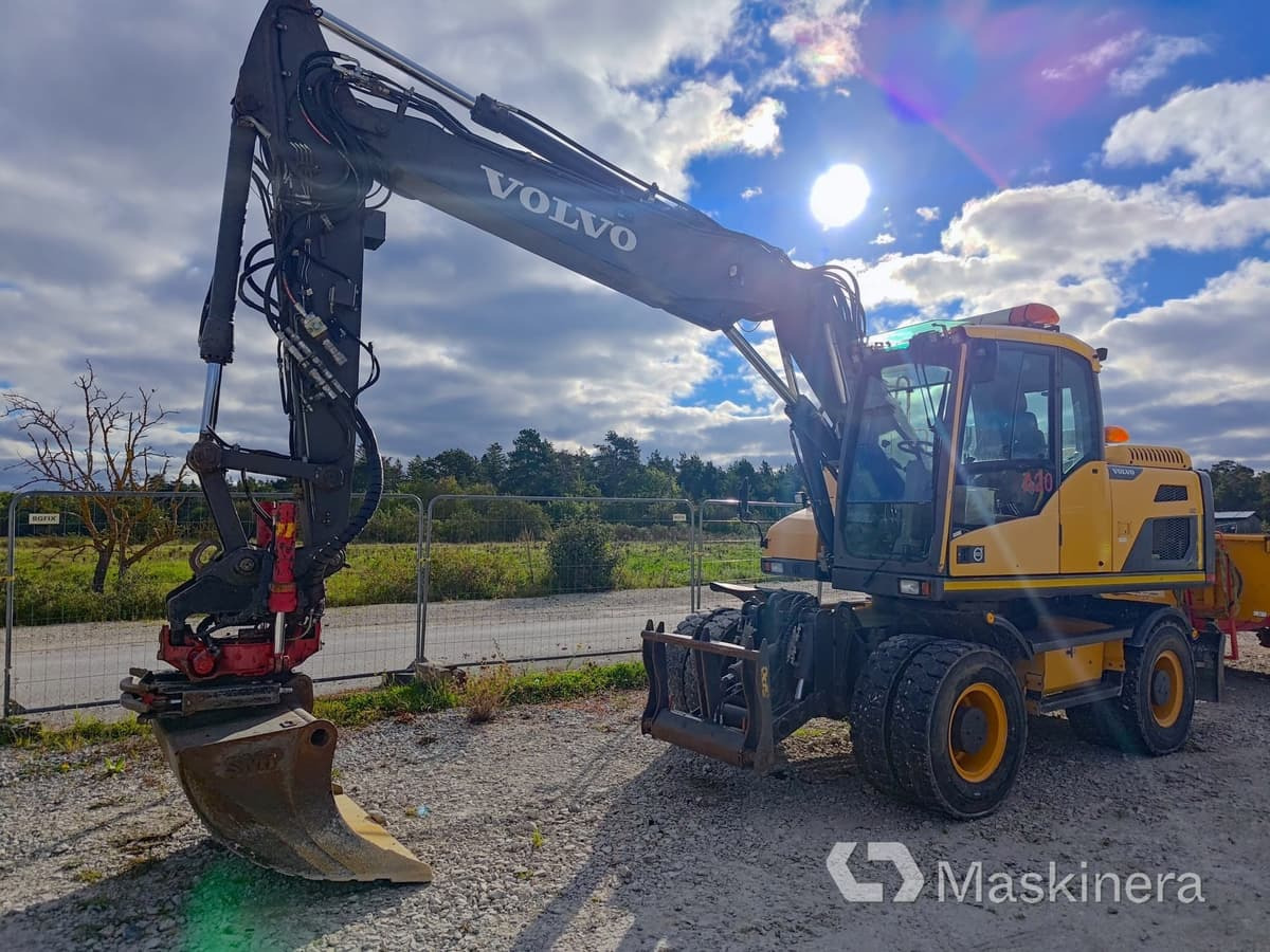 Hjulgrävare Volvo EW160D - Гусеничний екскаватор: фото 1 Hjulgrävare Volvo EW160D - Гусеничний екскаватор: фото 1