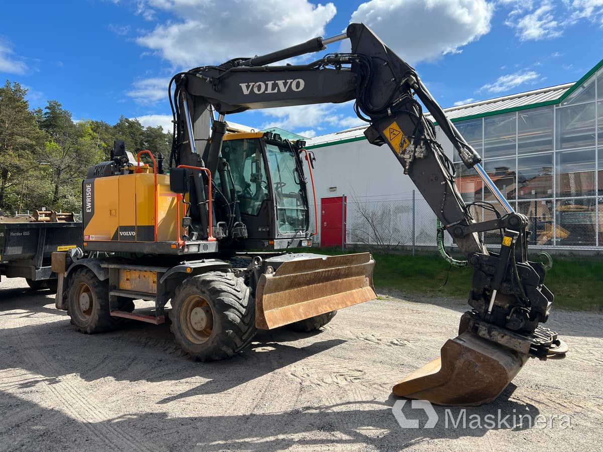 Hjulgrävare Volvo EWR150E med tillbehör - Гусеничний екскаватор: фото 5 Hjulgrävare Volvo EWR150E med tillbehör - Гусеничний екскаватор: фото 5
