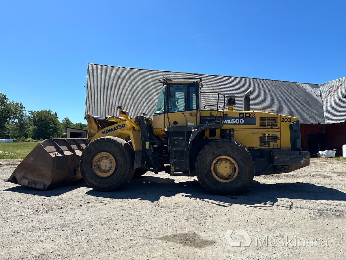 Колісний навантажувач Hjullastare Komatsu WA500-6: фото 9