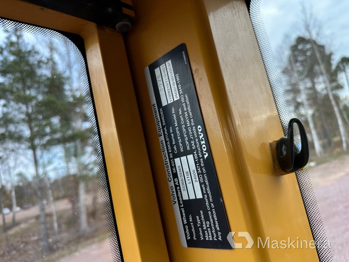 Hjullastare Volvo L110E в лізинг Hjullastare Volvo L110E: фото 50