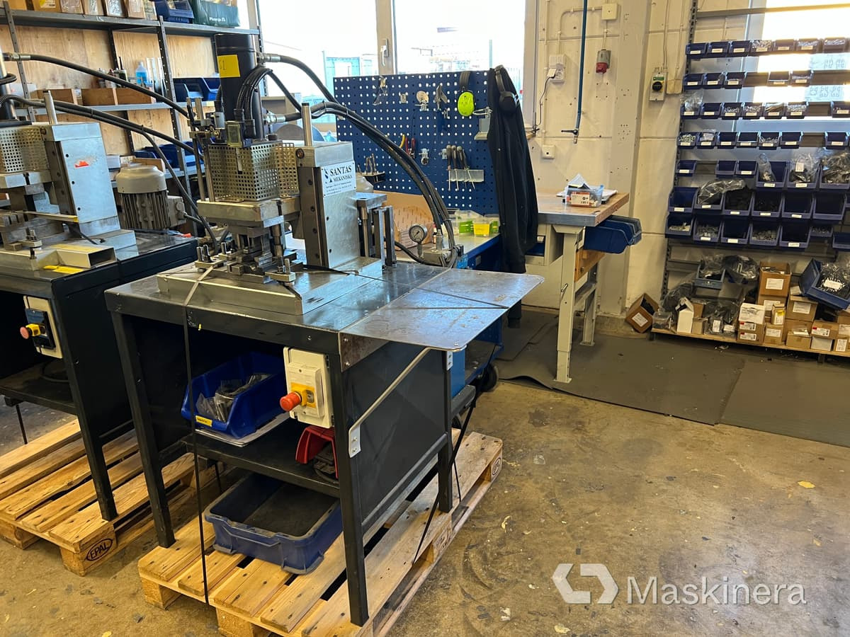 Hydraulisk press Santas Mekaniska DS88 - Листозгинальний прес: фото 2 Hydraulisk press Santas Mekaniska DS88 - Листозгинальний прес: фото 2