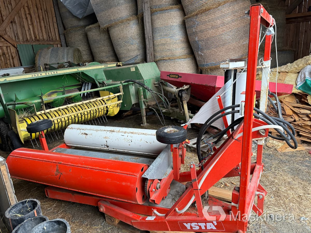 Inplastare Ysta Bale wrap 1600 med sidospakar - Обмотувальник рулонів: фото 2 Inplastare Ysta Bale wrap 1600 med sidospakar - Обмотувальник рулонів: фото 2