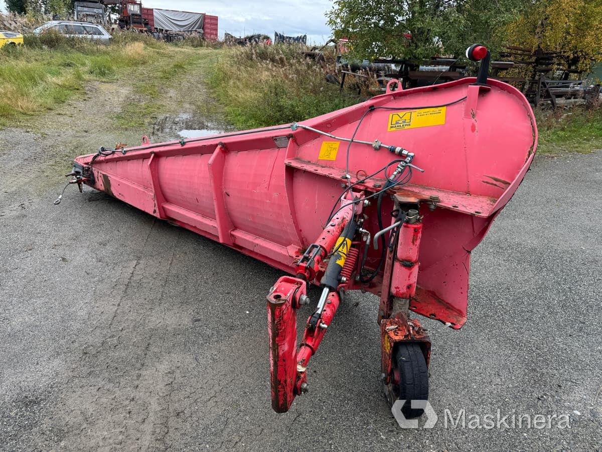 Mählers HDU 10 Sidovinge Mählers 10fot med parallellogram - Відвал для снігу в категорії Будівельна техніка: фото 1 Mählers HDU 10 Sidovinge Mählers 10fot med parallellogram - Відвал для снігу в категорії Будівельна техніка: фото 1