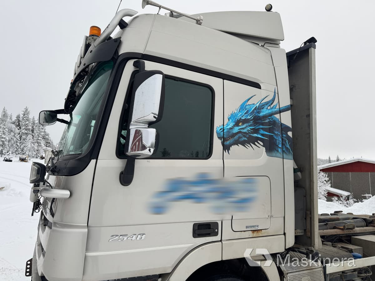 Гаковий мультиліфт вантажівка Mercedes-Benz Actros 2548 L  Lastväxlare Mercedes-Benz 2548 L med flak: фото 43