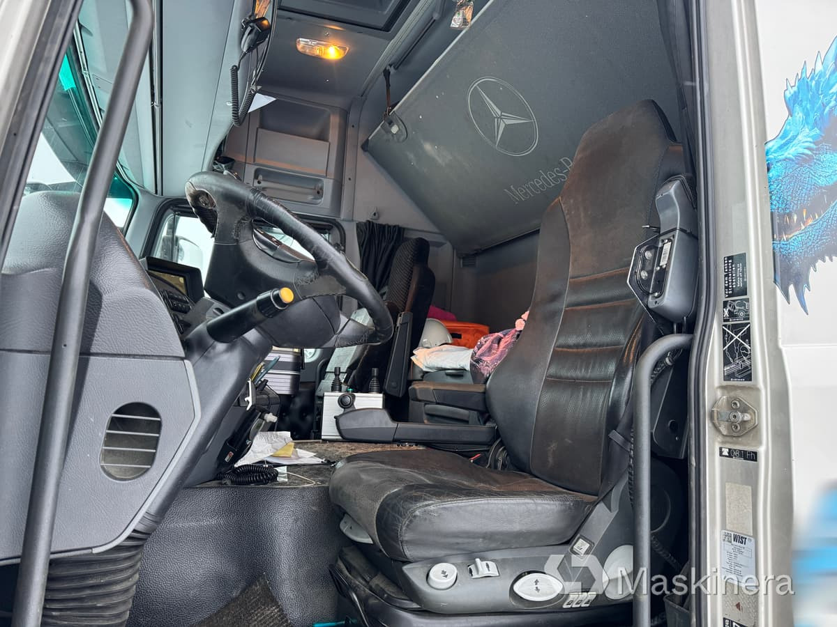 Гаковий мультиліфт вантажівка Mercedes-Benz Actros 2548 L  Lastväxlare Mercedes-Benz 2548 L med flak: фото 10