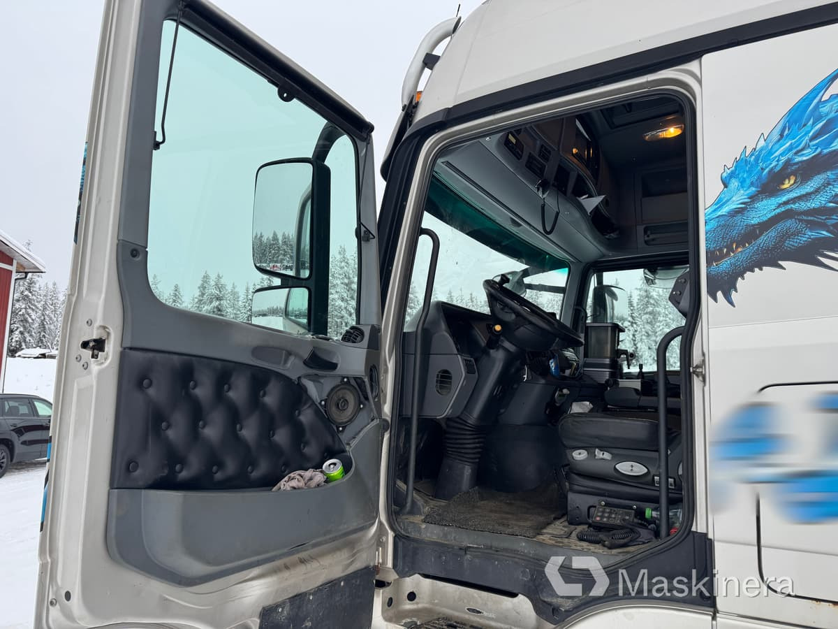 Гаковий мультиліфт вантажівка Mercedes-Benz Actros 2548 L  Lastväxlare Mercedes-Benz 2548 L med flak: фото 9
