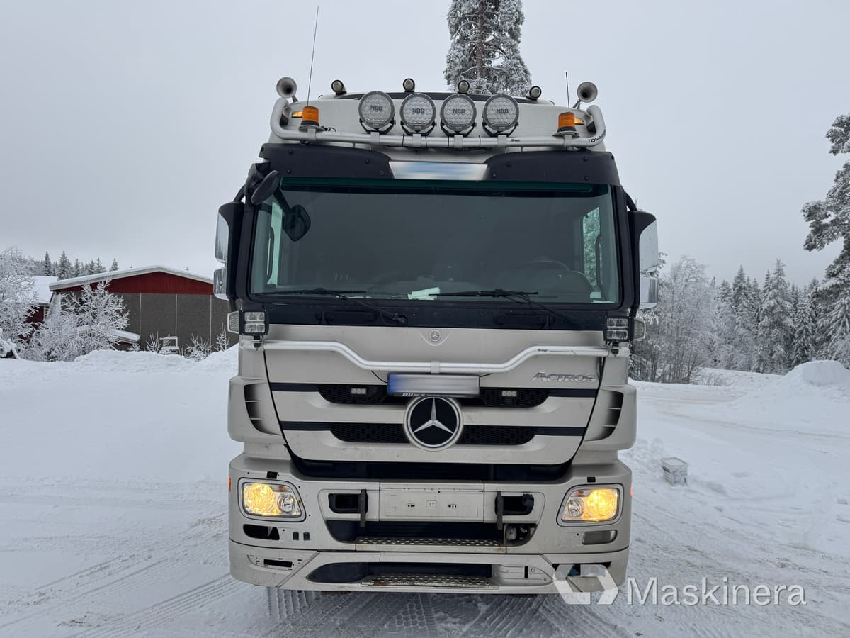 Гаковий мультиліфт вантажівка Mercedes-Benz Actros 2548 L  Lastväxlare Mercedes-Benz 2548 L med flak: фото 8