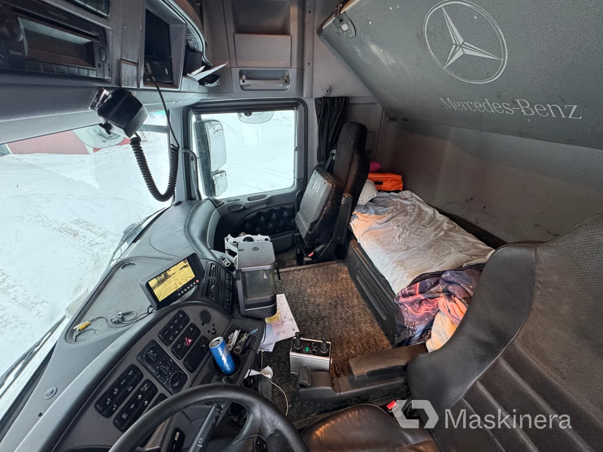 Гаковий мультиліфт вантажівка Mercedes-Benz Actros 2548 L  Lastväxlare Mercedes-Benz 2548 L med flak: фото 17