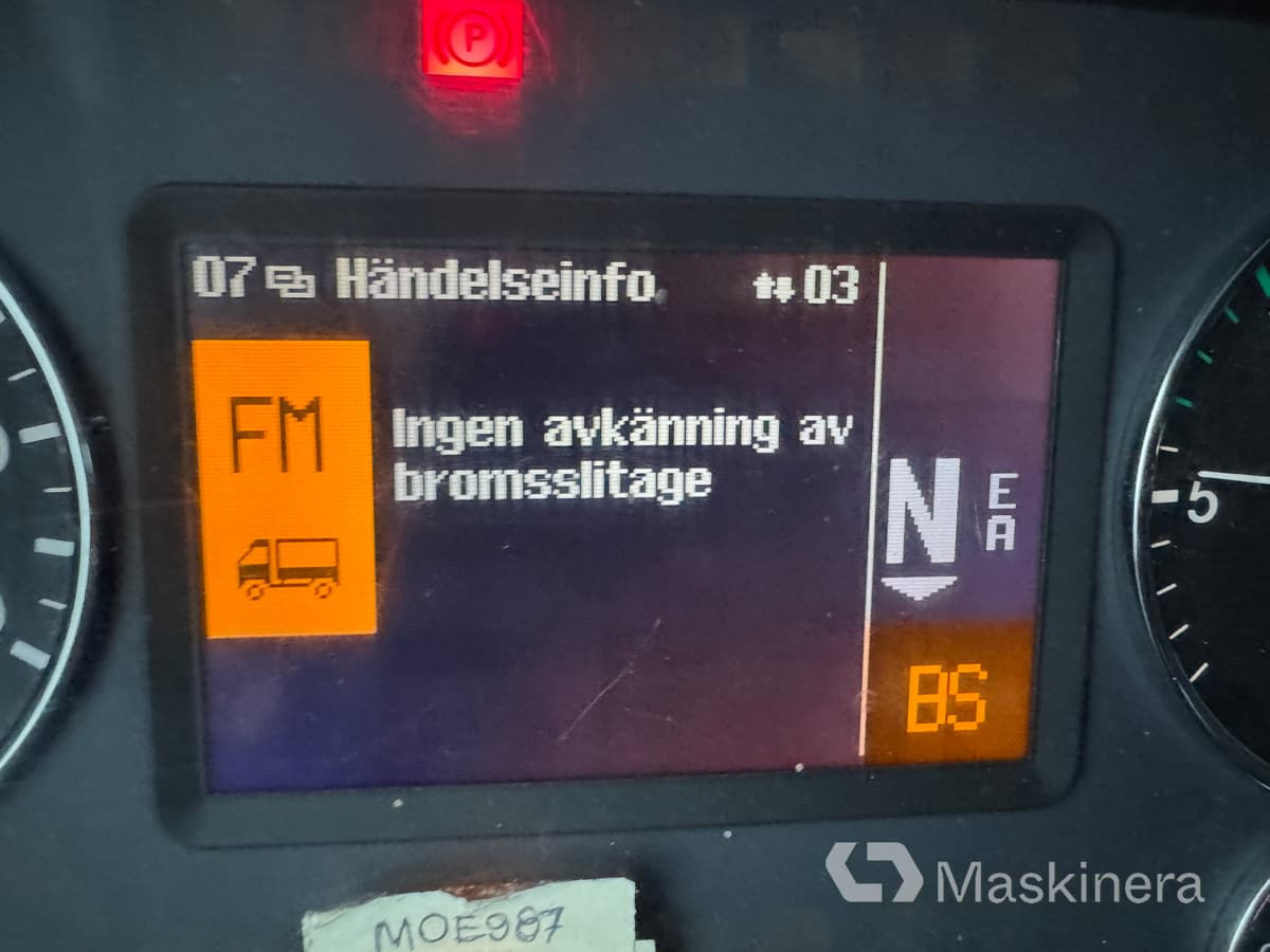 Гаковий мультиліфт вантажівка Mercedes-Benz Actros 2548 L  Lastväxlare Mercedes-Benz 2548 L med flak: фото 18