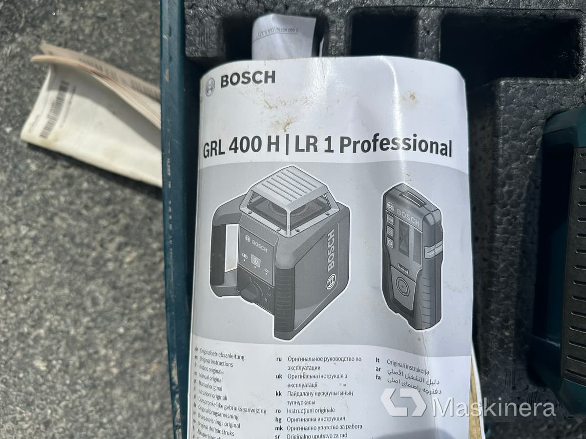 Rotationslaser Bosch GRL 400 H Professional med stativ - Будівельне обладнання: фото 2 Rotationslaser Bosch GRL 400 H Professional med stativ - Будівельне обладнання: фото 2