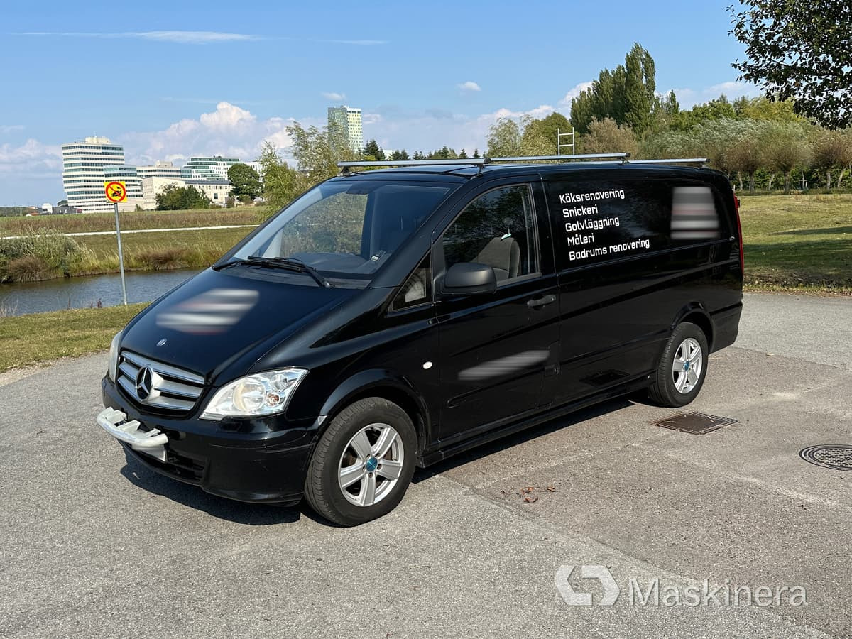 Skåpbil Mercedes-Benz Vito - Суцільнометалевий фургон: фото 1 Skåpbil Mercedes-Benz Vito - Суцільнометалевий фургон: фото 1