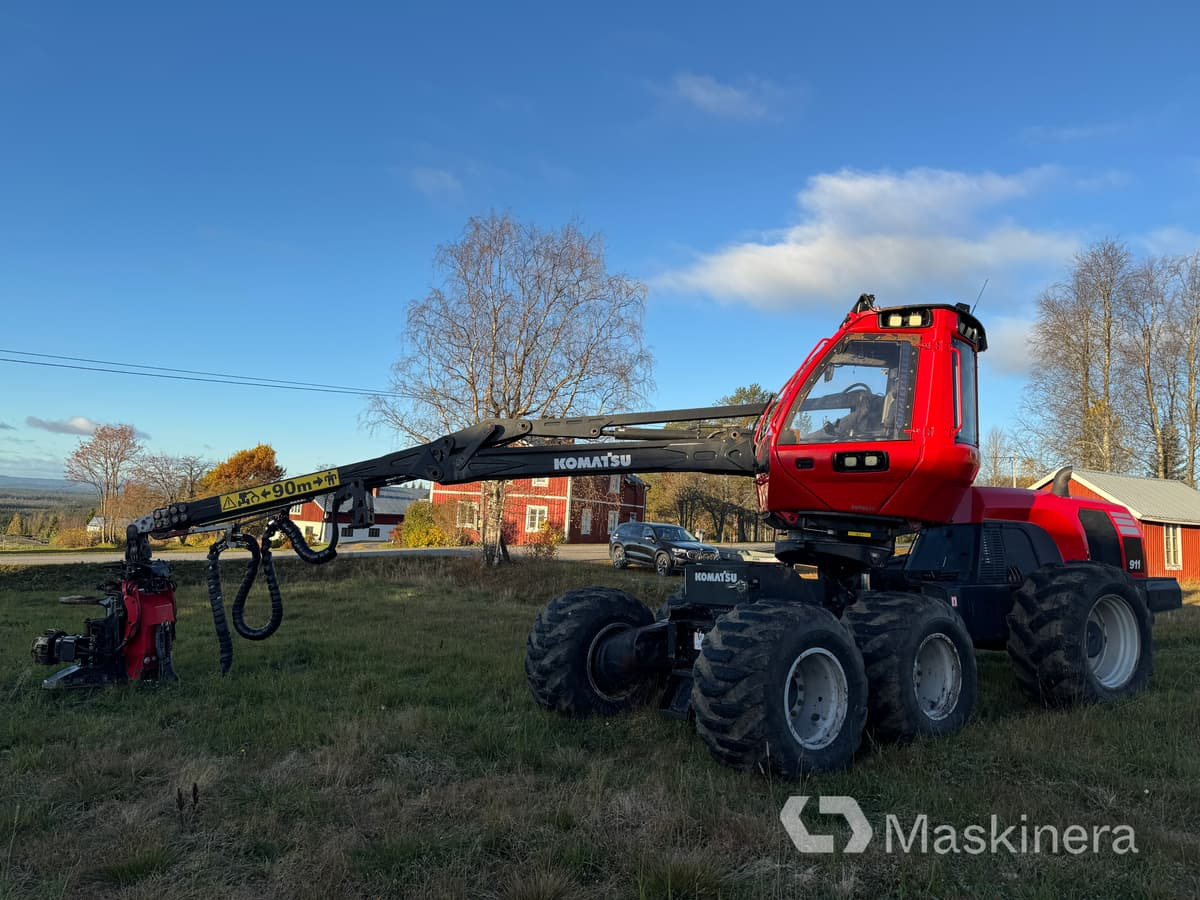 Skördare Komatsu XH 911 CX-6 - Харвестер: фото 1 Skördare Komatsu XH 911 CX-6 - Харвестер: фото 1