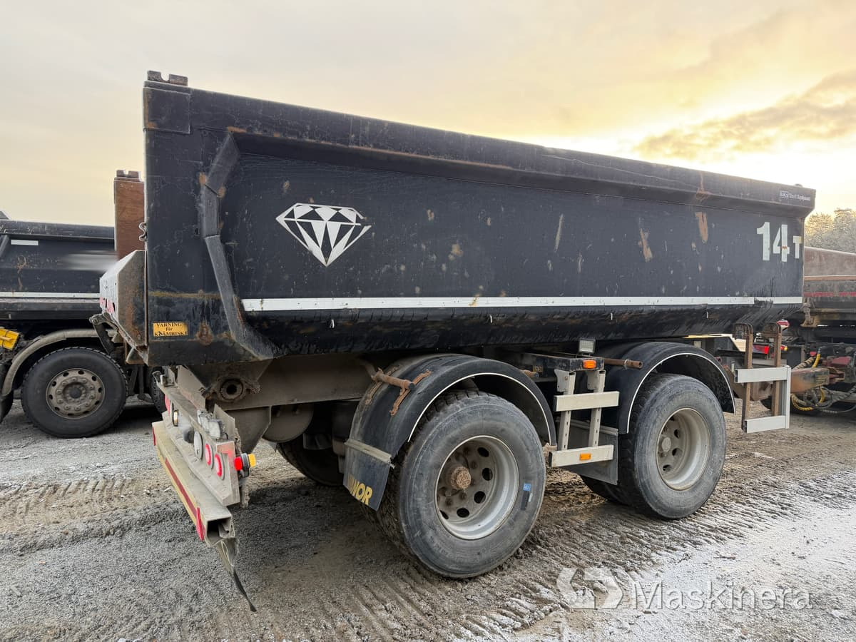 Släp B.K:S 12-20 med tipp - Самоскид причіп: фото 5 Släp B.K:S 12-20 med tipp - Самоскид причіп: фото 5