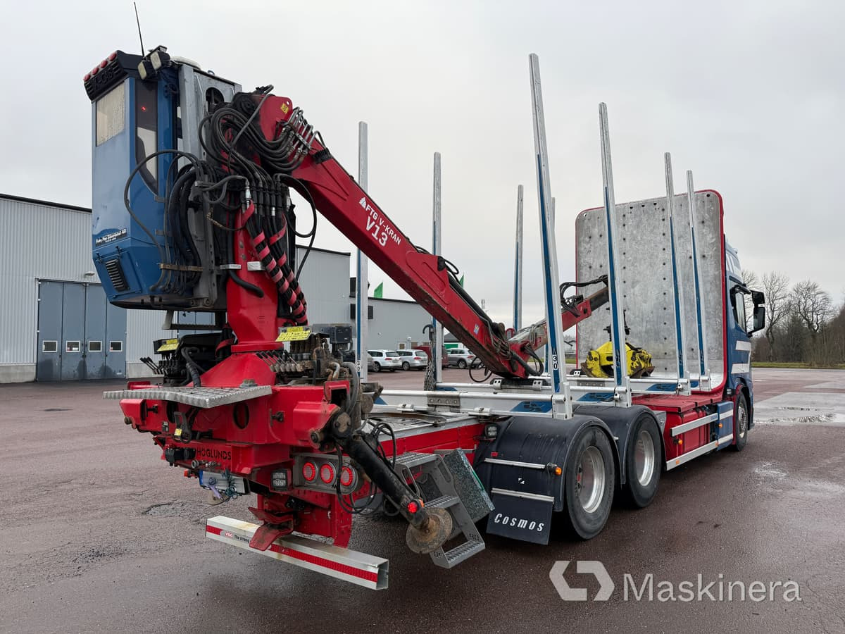 Timmerbil Scania R650B 6X4 - Лісовоз, Вантажівка з маніпулятором: фото 5 Timmerbil Scania R650B 6X4 - Лісовоз, Вантажівка з маніпулятором: фото 5