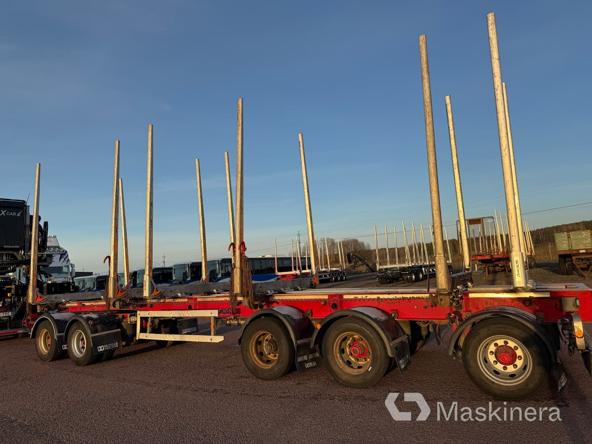 Timmersläp Mjölbysläpet MST - Причіп лісовоз: фото 3 Timmersläp Mjölbysläpet MST - Причіп лісовоз: фото 3