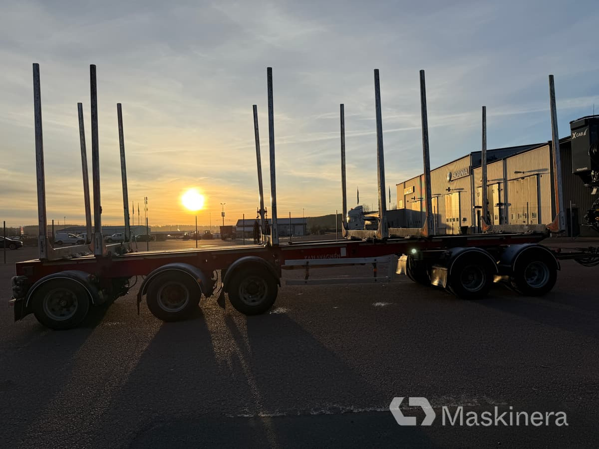 Timmersläp Mjölbysläpet MST - Причіп лісовоз: фото 5 Timmersläp Mjölbysläpet MST - Причіп лісовоз: фото 5