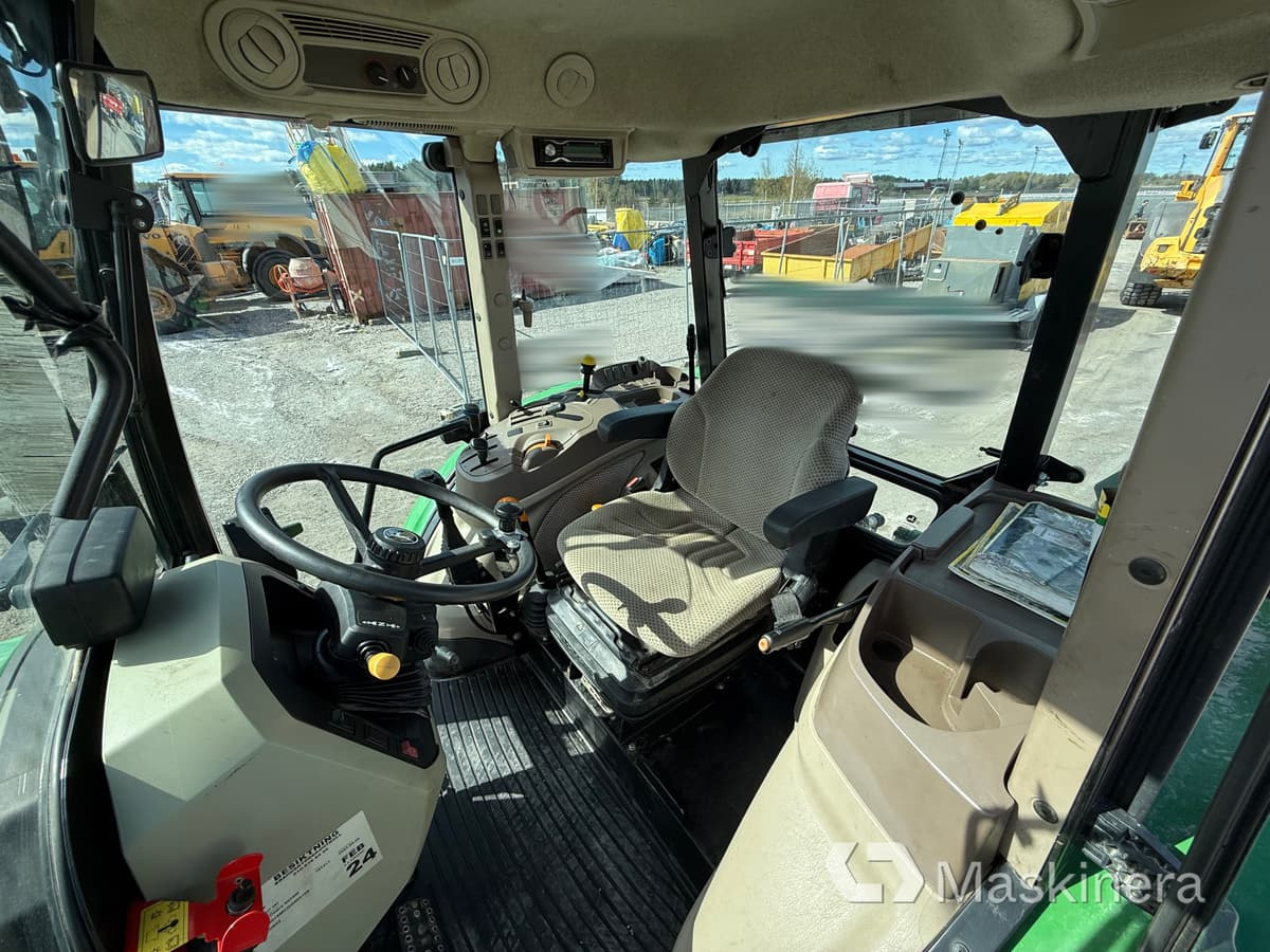 Трактор Traktor John Deere 5075M med snöutrustning: фото 31