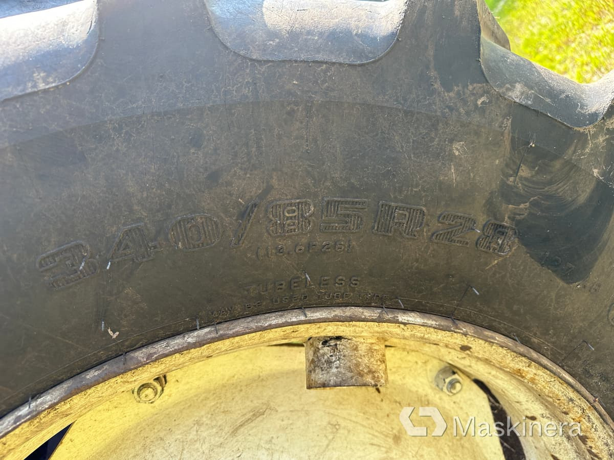 Трактор, Лісовий причіп Traktor Volvo BM 805-4 med skogsvagn och kran: фото 17