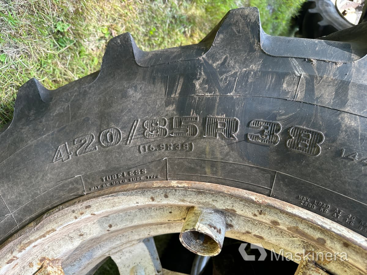 Трактор, Лісовий причіп Traktor Volvo BM 805-4 med skogsvagn och kran: фото 26