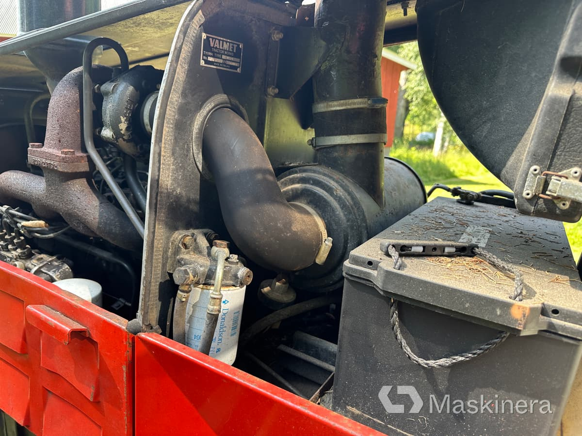 Трактор, Лісовий причіп Traktor Volvo BM 805-4 med skogsvagn och kran: фото 49
