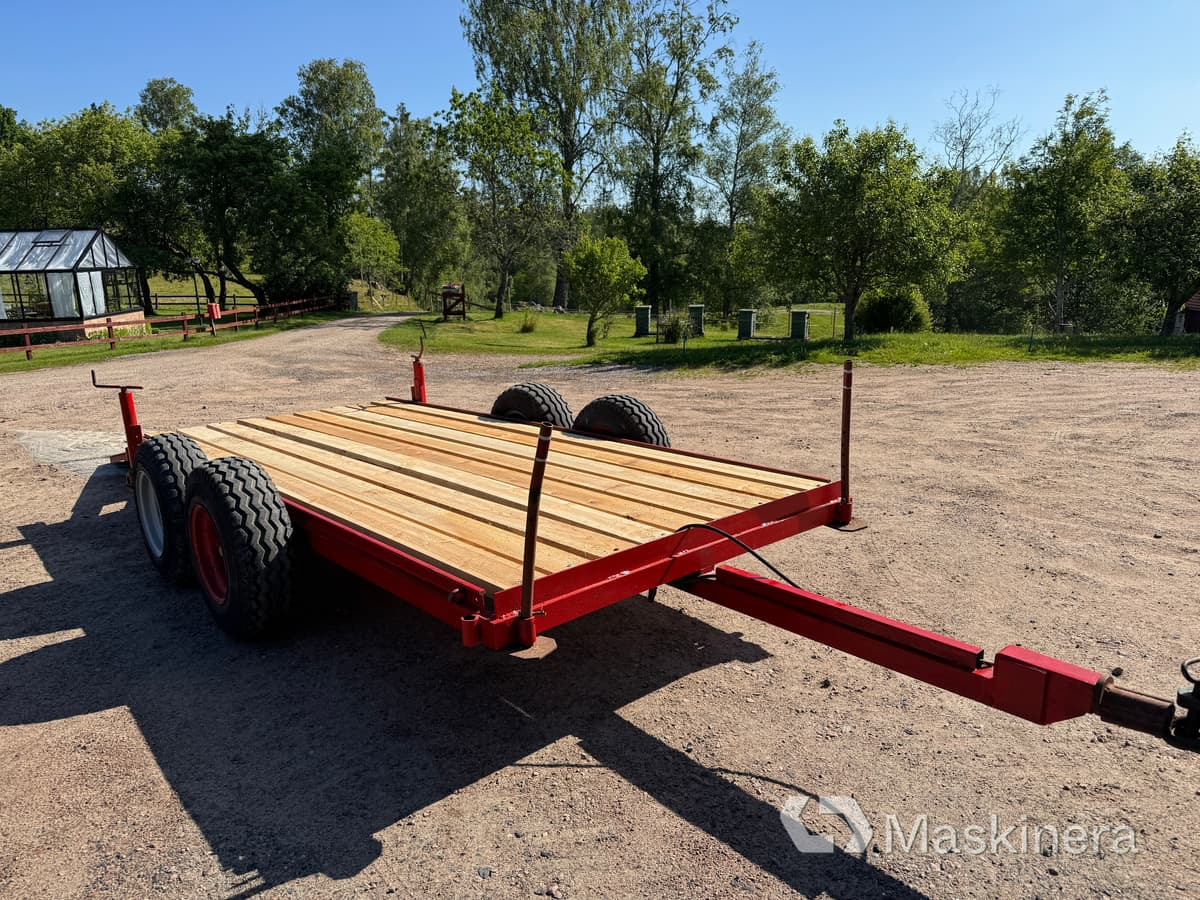 Traktordragen Maskintrailer 2-axlad - Низькорамна платформа причіп: фото 3 Traktordragen Maskintrailer 2-axlad - Низькорамна платформа причіп: фото 3
