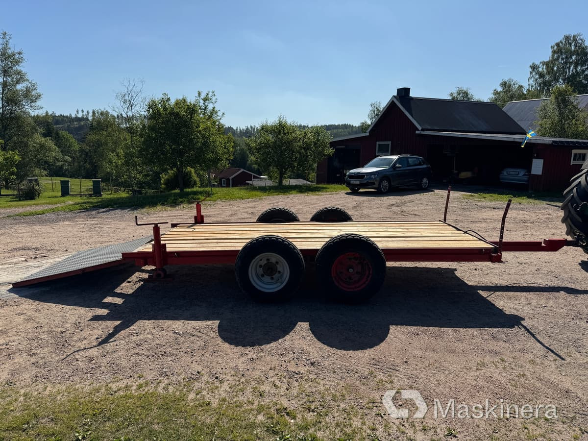 Traktordragen Maskintrailer 2-axlad - Низькорамна платформа причіп: фото 4 Traktordragen Maskintrailer 2-axlad - Низькорамна платформа причіп: фото 4