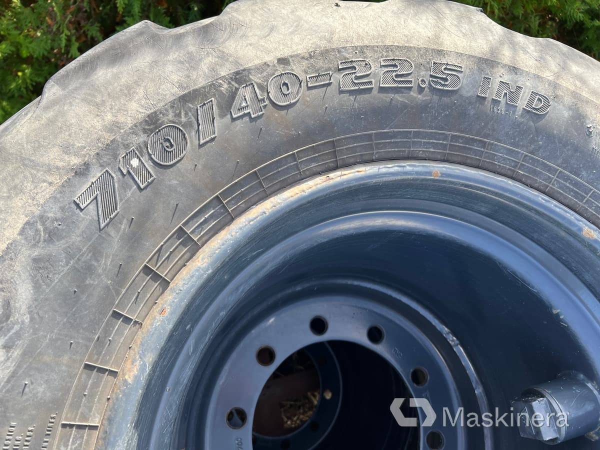 Trelleborg Excavator T480 Däck på fälg Trelleborg T480, 710/40-22,5, 4 st - Колесо в категорії Будівельна техніка: фото 4 Trelleborg Excavator T480 Däck på fälg Trelleborg T480, 710/40-22,5, 4 st - Колесо в категорії Будівельна техніка: фото 4