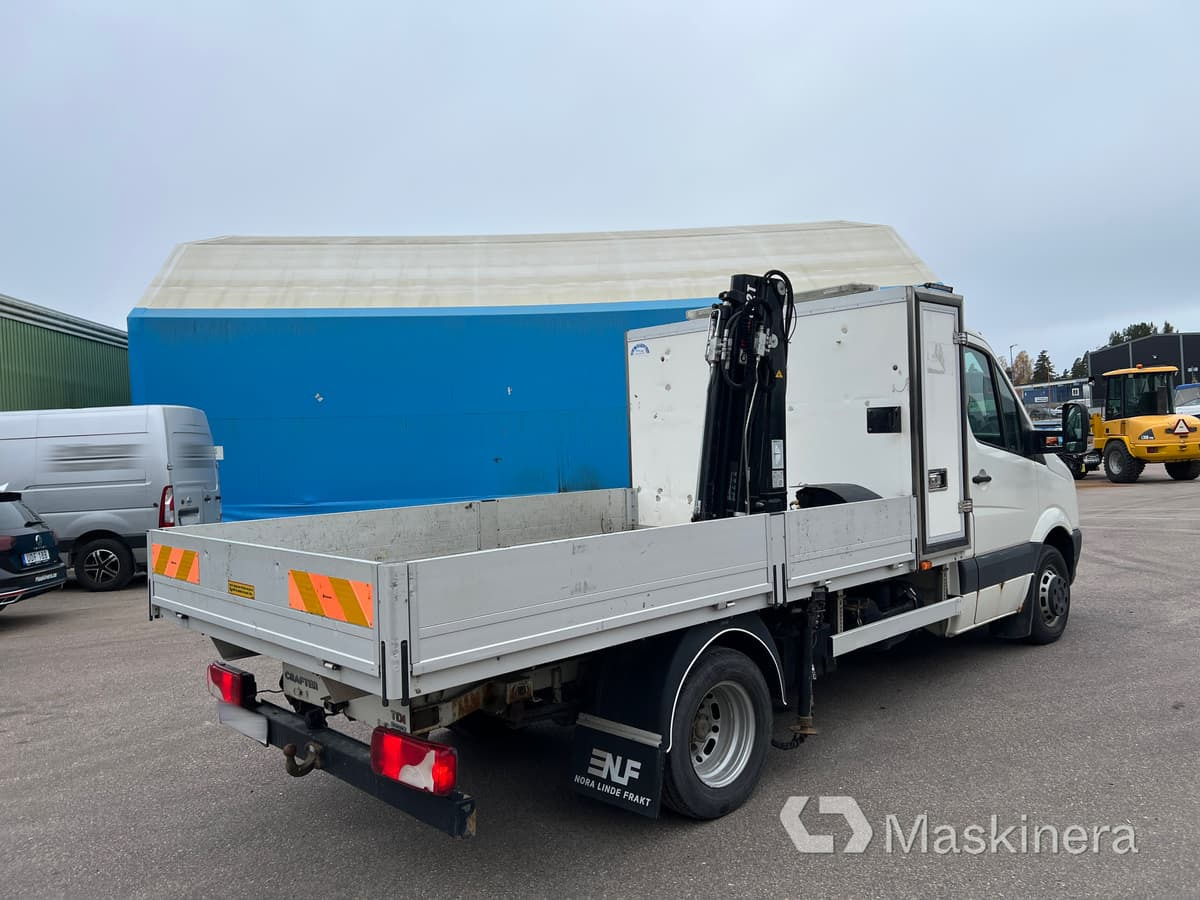 Volkswagen Crafter 50 2.5 TDI Kranbil med flak Volkswagen Crafter - Суцільнометалевий фургон: фото 5 Volkswagen Crafter 50 2.5 TDI Kranbil med flak Volkswagen Crafter - Суцільнометалевий фургон: фото 5
