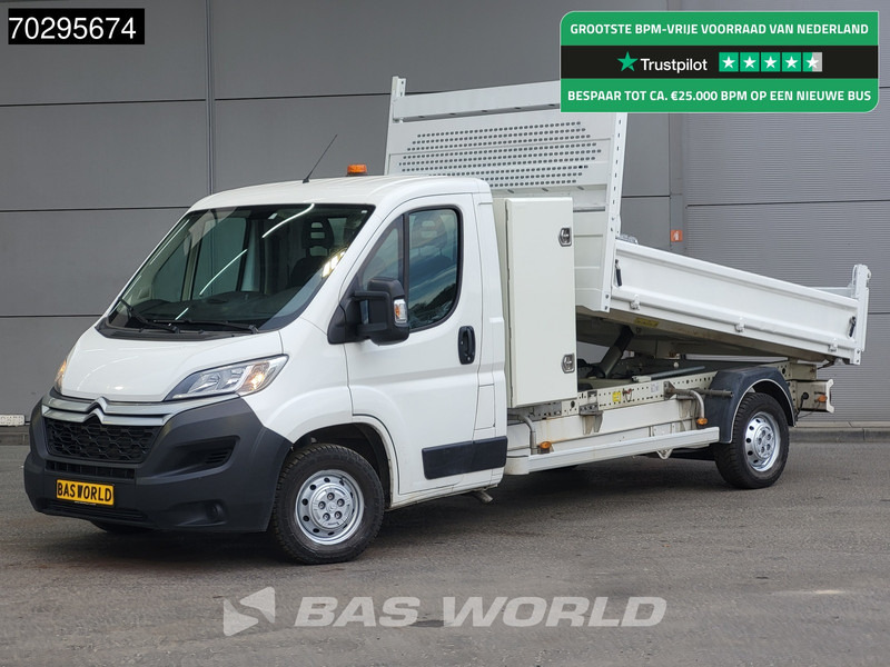 Citroën Jumper 110pk Kipper met Kist Trekhaak Euro6 Tipper Benne Kieper Trekhaak - Малотоннажний самоскид: фото 1 Citroën Jumper 110pk Kipper met Kist Trekhaak Euro6 Tipper Benne Kieper Trekhaak - Малотоннажний самоскид: фото 1