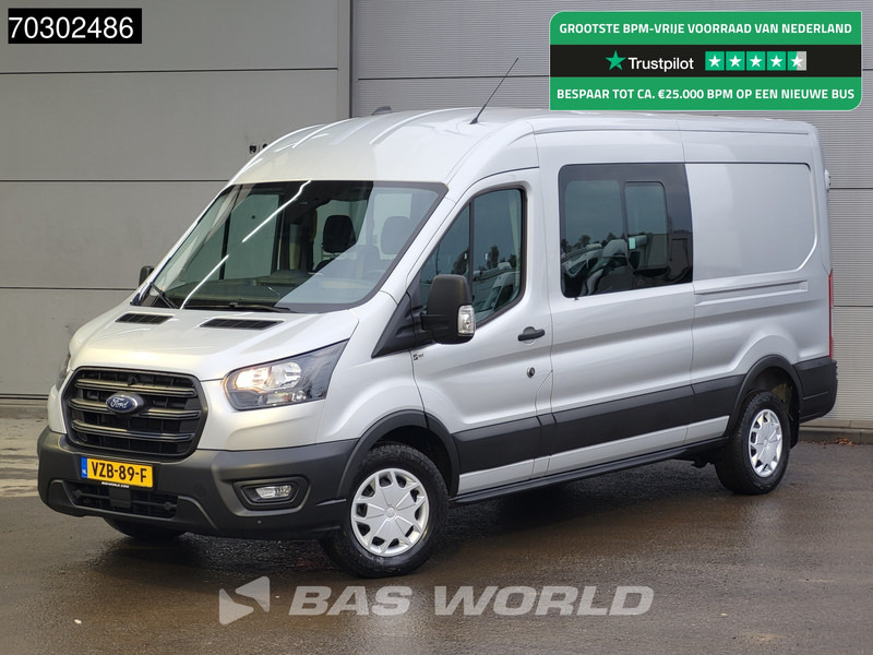 Ford Transit 130pk Dubbel Cabine Automaat L3H2 Trekhaak Navi Airco Cruise Camera Parkeersensoren v+a SYNC4 Display APK 07-2027 Euro6 L3 DC Do - Суцільнометалевий фургон: фото 1 Ford Transit 130pk Dubbel Cabine Automaat L3H2 Trekhaak Navi Airco Cruise Camera Parkeersensoren v+a SYNC4 Display APK 07-2027 Euro6 L3 DC Do - Суцільнометалевий фургон: фото 1