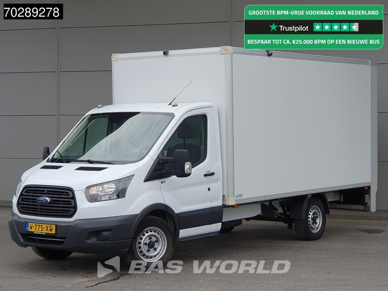 Ford Transit 130pk Laadklep Zijdeur Bakwagen 360camera Airco Euro6 Meubelbak Koffer 19m3 Airco - Фургон з закритим кузовом: фото 1 Ford Transit 130pk Laadklep Zijdeur Bakwagen 360camera Airco Euro6 Meubelbak Koffer 19m3 Airco - Фургон з закритим кузовом: фото 1