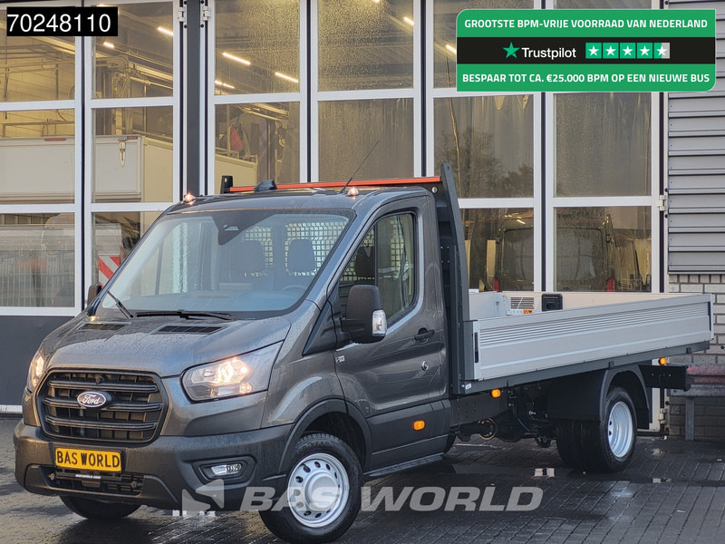 Ford Transit 165pk Open laadbak Dubbellucht Pritsche Trekhaak Airco Cruise Camera Airco Trekhaak Cruise control - Легка бортова вантажівка: фото 1 Ford Transit 165pk Open laadbak Dubbellucht Pritsche Trekhaak Airco Cruise Camera Airco Trekhaak Cruise control - Легка бортова вантажівка: фото 1