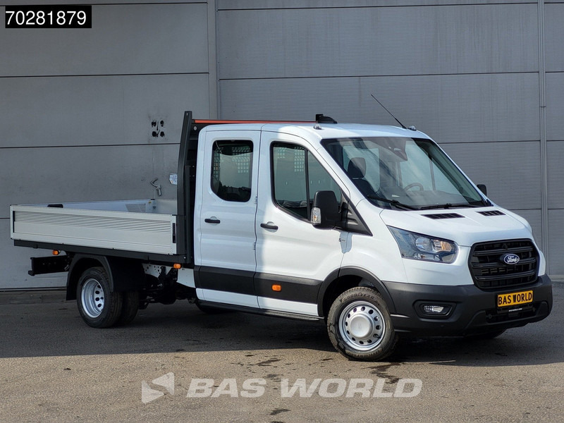 Ford Transit 170pk Automaat Dubbel Cabine 3500kg Trekhaak Open Laadbak Pritsche SYNC4 scherm CarPlay Camera Airco Trekhaak Cruise control - Легка бортова вантажівка: фото 3 Ford Transit 170pk Automaat Dubbel Cabine 3500kg Trekhaak Open Laadbak Pritsche SYNC4 scherm CarPlay Camera Airco Trekhaak Cruise control - Легка бортова вантажівка: фото 3