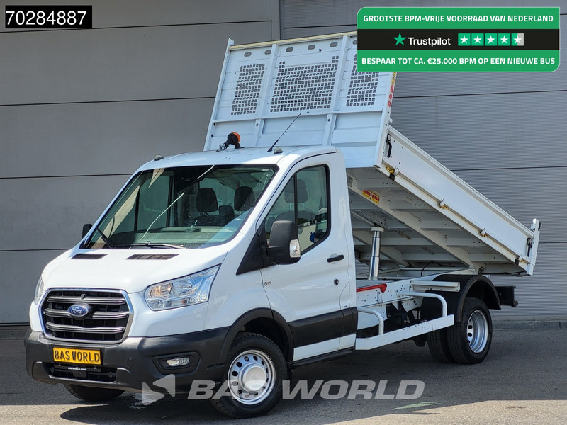 Ford Transit 170pk Kipper Dubbellucht 3,5t Trekhaak Airco Cruise Euro6 Tipper Benne Kieper Airco Trekhaak Cruise control - Малотоннажний самоскид: фото 1 Ford Transit 170pk Kipper Dubbellucht 3,5t Trekhaak Airco Cruise Euro6 Tipper Benne Kieper Airco Trekhaak Cruise control - Малотоннажний самоскид: фото 1