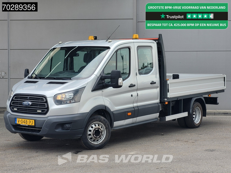 Ford Transit 170pk Open Laadbak Dubbellucht Trekhaak Navi Airco Cruise Euro6 Pritsche Pickup Open Box Airco Trekhaak Cruise control - Легка бортова вантажівка: фото 1 Ford Transit 170pk Open Laadbak Dubbellucht Trekhaak Navi Airco Cruise Euro6 Pritsche Pickup Open Box Airco Trekhaak Cruise control - Легка бортова вантажівка: фото 1