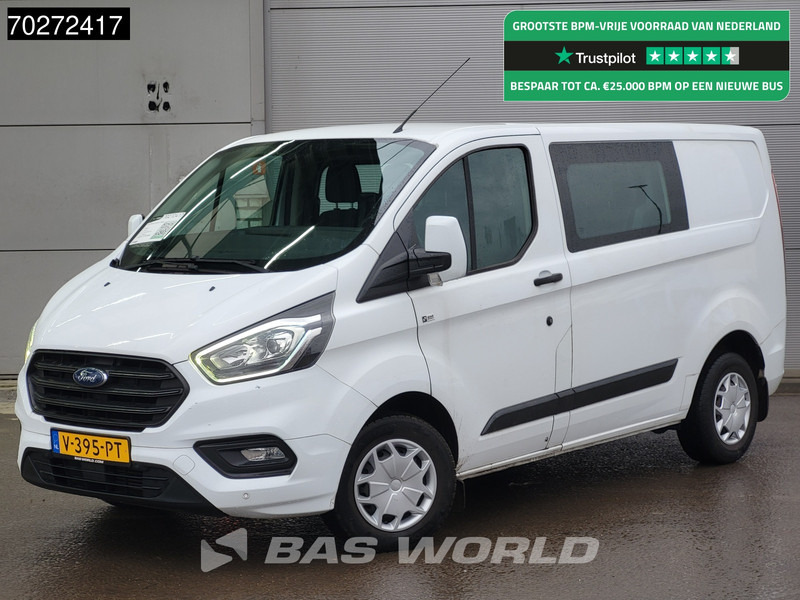 Ford Transit Custom 105pk Dubbel Cabine Euro6 LED L1H1 Trekhaak Airco Cruise Parkeersensoren L1 Doka Mixto 4m3 Airco Dubbel cabine Trekhaak Cruise c - Легковий фургон: фото 1 Ford Transit Custom 105pk Dubbel Cabine Euro6 LED L1H1 Trekhaak Airco Cruise Parkeersensoren L1 Doka Mixto 4m3 Airco Dubbel cabine Trekhaak Cruise c - Легковий фургон: фото 1