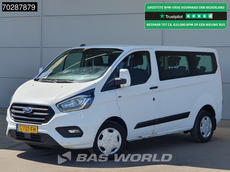 Ford Transit Custom 105pk Personenvervoer Incl.BPM/Ex. BTW 9-Persoons Airco Cruise LED Parkeersensoren Taxi Passenger Transport Kombi Tourer Euro6 L - Мікроавтобус, Пасажирський фургон: фото 1 Ford Transit Custom 105pk Personenvervoer Incl.BPM/Ex. BTW 9-Persoons Airco Cruise LED Parkeersensoren Taxi Passenger Transport Kombi Tourer Euro6 L - Мікроавтобус, Пасажирський фургон: фото 1