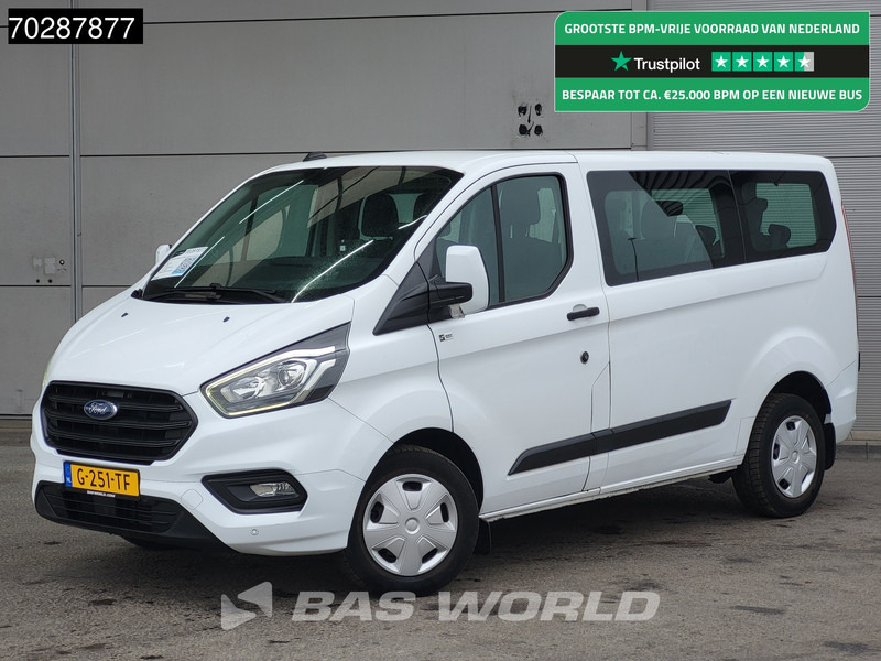 Ford Transit Custom 105pk Personenvervoer Incl.BPM/Ex. BTW 9-Persoons Airco Cruise LED Parkeersensoren Taxi Passenger Transport Kombi Tourer Euro6 L - Мікроавтобус, Пасажирський фургон: фото 1 Ford Transit Custom 105pk Personenvervoer Incl.BPM/Ex. BTW 9-Persoons Airco Cruise LED Parkeersensoren Taxi Passenger Transport Kombi Tourer Euro6 L - Мікроавтобус, Пасажирський фургон: фото 1