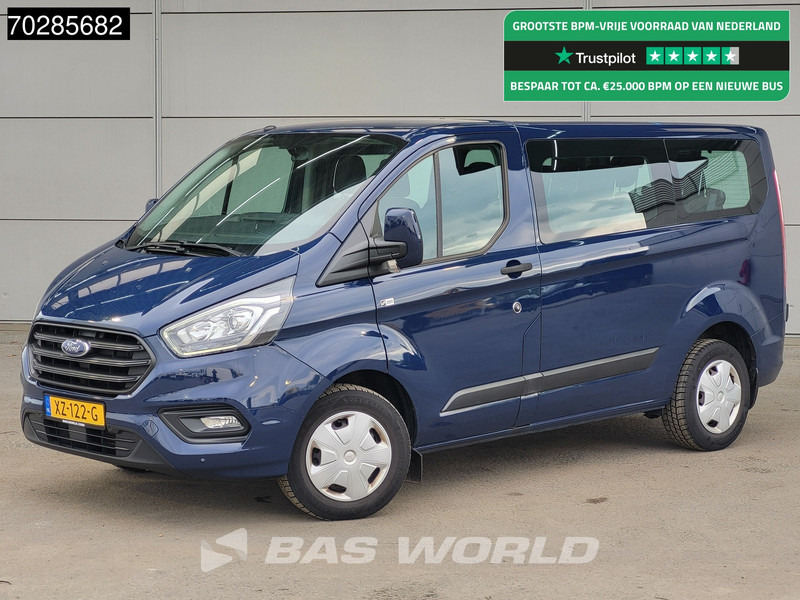 Ford Transit Custom 130PK Personenvervoer incl. BPM/ex. BTW 9 Persoons Taxi TV LED Airco Cruise Parkeersensoren Euro6 Passenger Transport Kombi Tour - Мікроавтобус, Пасажирський фургон: фото 1 Ford Transit Custom 130PK Personenvervoer incl. BPM/ex. BTW 9 Persoons Taxi TV LED Airco Cruise Parkeersensoren Euro6 Passenger Transport Kombi Tour - Мікроавтобус, Пасажирський фургон: фото 1