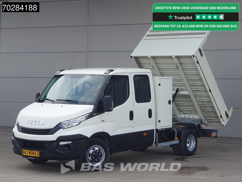 Iveco Daily 35C12 Kipper met Kist Dubbel Cabine Dubbellucht 3,5t Trekhaak Airco Cruise Euro6 Tipper Benne Kieper 2m3 Airco Trekhaak Cruise c - Малотоннажний самоскид: фото 1 Iveco Daily 35C12 Kipper met Kist Dubbel Cabine Dubbellucht 3,5t Trekhaak Airco Cruise Euro6 Tipper Benne Kieper 2m3 Airco Trekhaak Cruise c - Малотоннажний самоскид: фото 1
