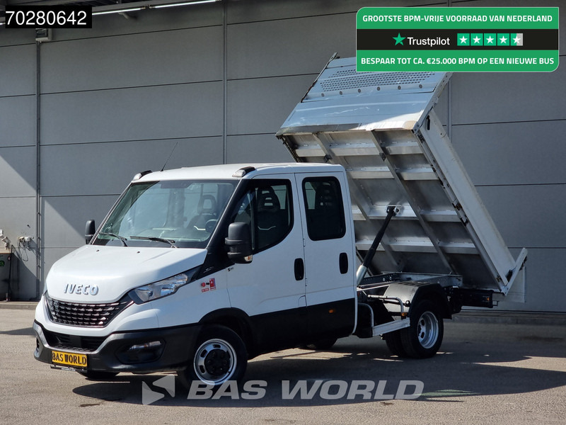 Iveco Daily 35C14 Kipper Dubbel Cabine Dubbellucht 3,5t Trekhaak Airco Cruise Euro6 Tipper Benne Kieper Airco Dubbel cabine Trekhaak Cruise - Малотоннажний самоскид: фото 1 Iveco Daily 35C14 Kipper Dubbel Cabine Dubbellucht 3,5t Trekhaak Airco Cruise Euro6 Tipper Benne Kieper Airco Dubbel cabine Trekhaak Cruise - Малотоннажний самоскид: фото 1