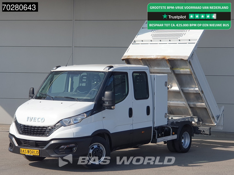 Iveco Daily 35C14 Kipper met Kist Dubbel Cabine Dubbellucht 3,5t Trekhaak Airco Cruise Euro6 Tipper Benne Kieper 2m3 Airco Trekhaak Cruise c - Малотоннажний самоскид: фото 1 Iveco Daily 35C14 Kipper met Kist Dubbel Cabine Dubbellucht 3,5t Trekhaak Airco Cruise Euro6 Tipper Benne Kieper 2m3 Airco Trekhaak Cruise c - Малотоннажний самоскид: фото 1