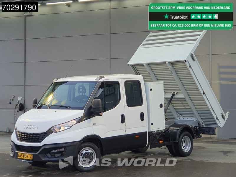 Iveco Daily 35C14 Open Laadbak met Kist Dubbel Cabine Dubbellucht 3,5t Trekhaak Airco Cruise Euro6 Pritsche Pickup Open Box 2m3 Airco Trekha - Легка бортова вантажівка: фото 1 Iveco Daily 35C14 Open Laadbak met Kist Dubbel Cabine Dubbellucht 3,5t Trekhaak Airco Cruise Euro6 Pritsche Pickup Open Box 2m3 Airco Trekha - Легка бортова вантажівка: фото 1