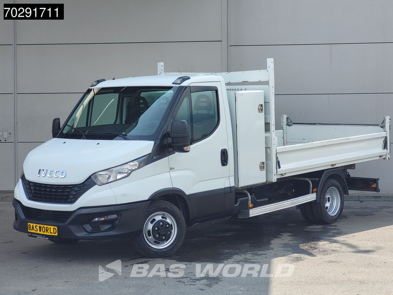 Iveco Daily 35C14 Open Laadbak met Kist Dubbellucht 3,5t Trekhaak Airco Cruise Euro6 Pritsche Pickup Open Box 2m3 Airco Trekhaak Cruise cont - Легка бортова вантажівка: фото 3 Iveco Daily 35C14 Open Laadbak met Kist Dubbellucht 3,5t Trekhaak Airco Cruise Euro6 Pritsche Pickup Open Box 2m3 Airco Trekhaak Cruise cont - Легка бортова вантажівка: фото 3