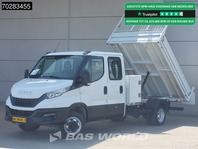 Iveco Daily 35C16 3.0L Kipper met Kist Dubbel Cabine Dubbellucht 3,5t Trekhaak Navi Airco Cruise Camera Euro6 Tipper Benne Kieper 2m3 Airco - Малотоннажний самоскид: фото 1 Iveco Daily 35C16 3.0L Kipper met Kist Dubbel Cabine Dubbellucht 3,5t Trekhaak Navi Airco Cruise Camera Euro6 Tipper Benne Kieper 2m3 Airco - Малотоннажний самоскид: фото 1